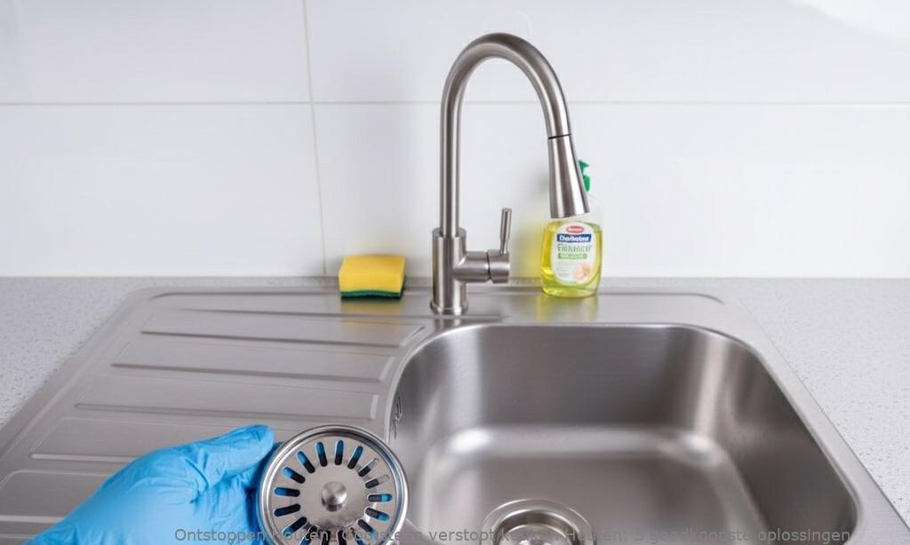 Gootsteen verstopt keuken Houten: 5 goedkoopste oplossingen