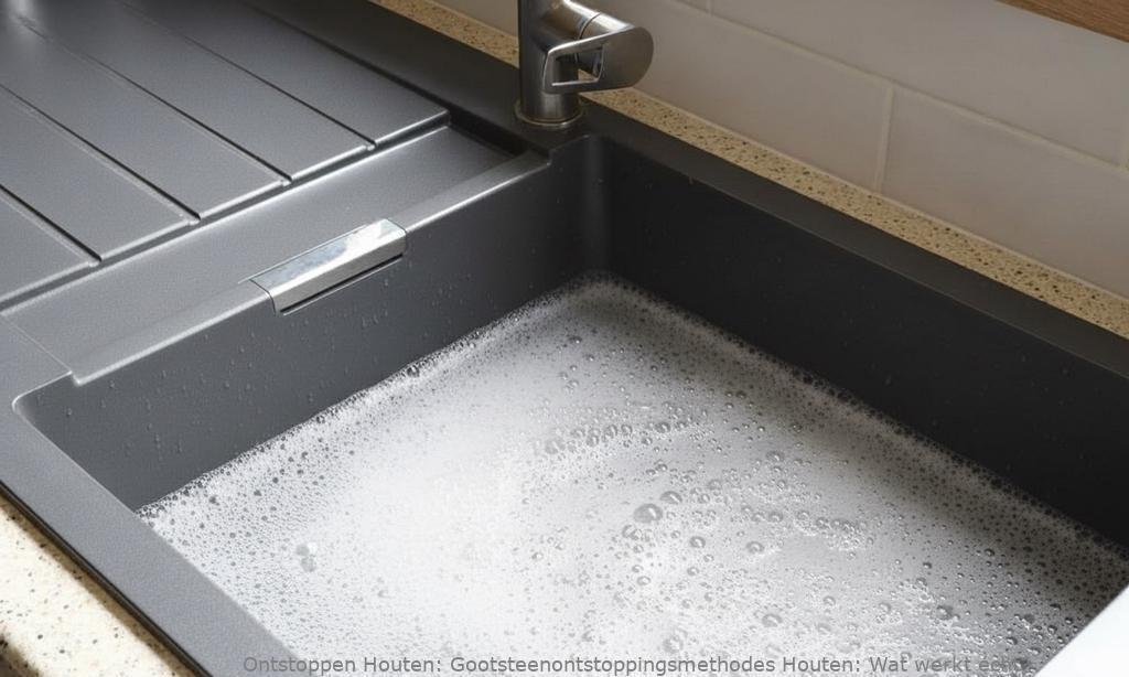 Gootsteenontstoppingsmethodes Houten: Wat werkt écht?