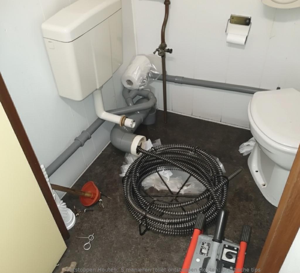 5 manieren toilet ontstoppen Houten: praktische tips