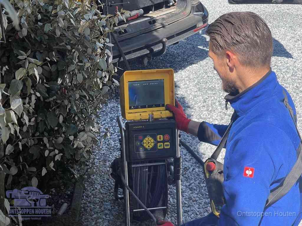 Rioolinspectie met camera in Houten
