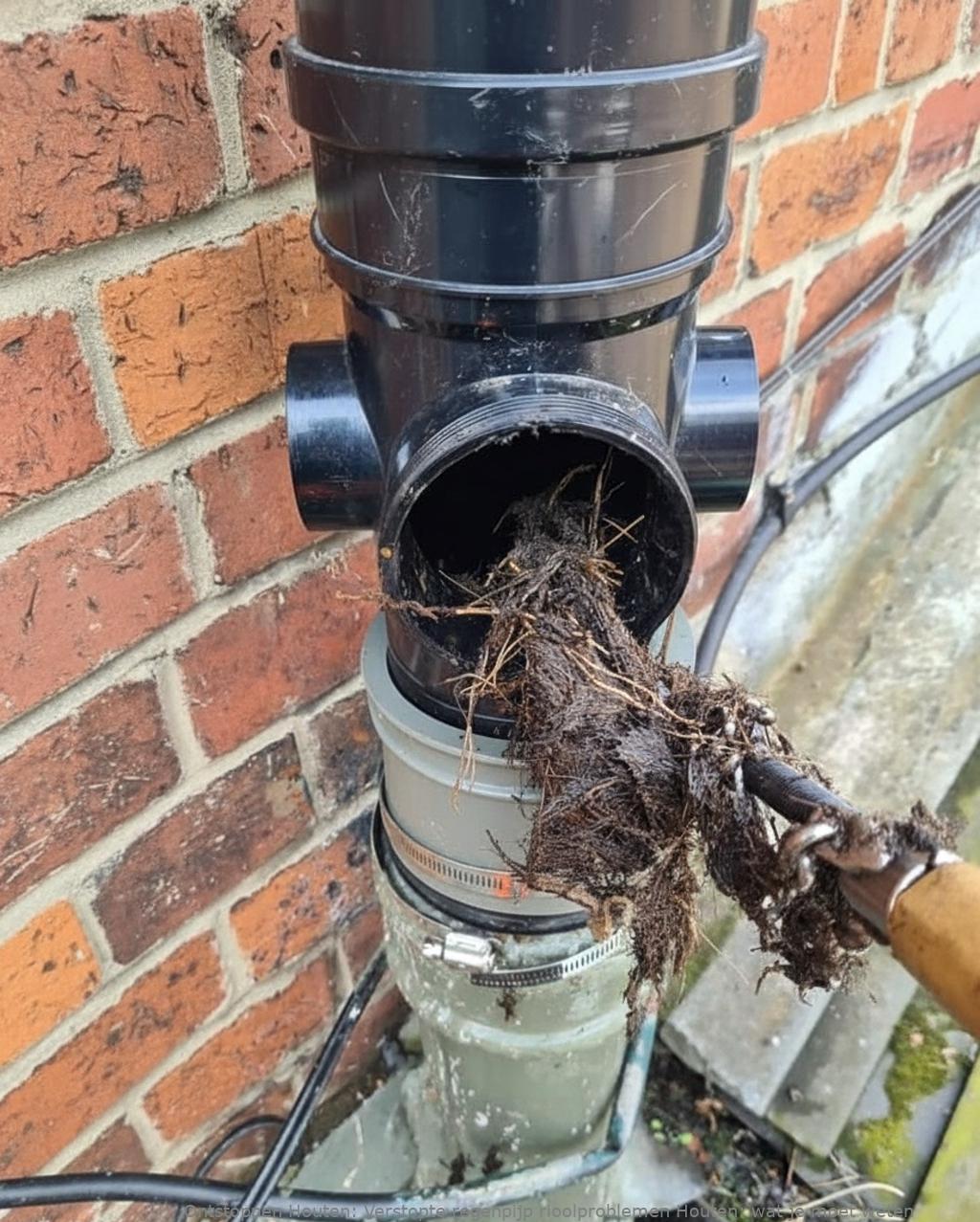 Verstopte regenpijp rioolproblemen Houten: wat je moet weten