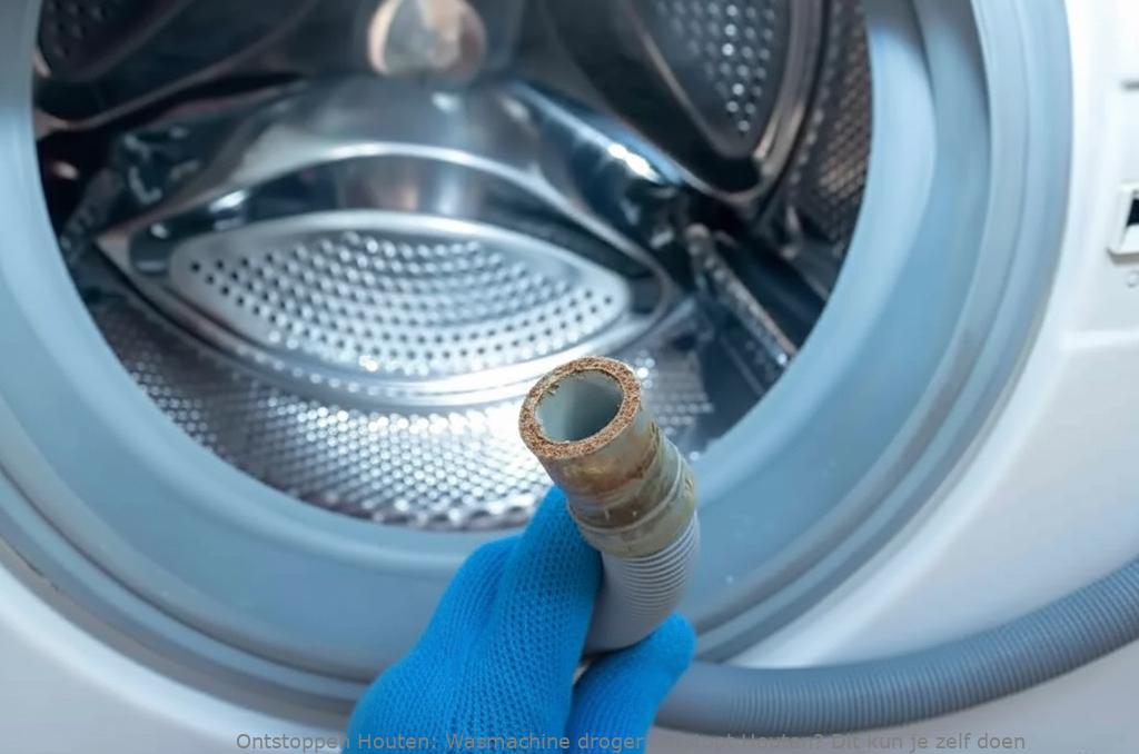 Wasmachine droger verstopt Houten? Dit kun je zelf doen
